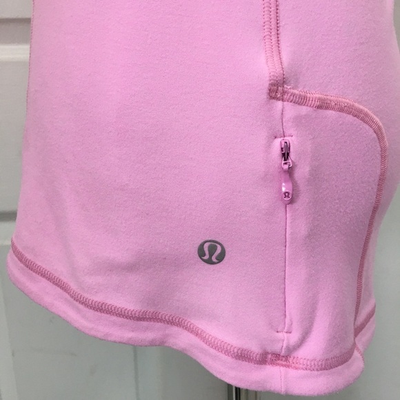 Lululemon Pink Long Sleeve Top Size 6 Reflective - Picture 4 of 10
